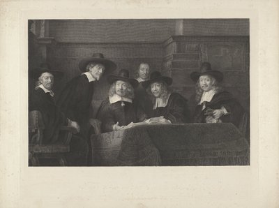 Die Vorsteher der Tuchmacherzunft von Johann Wilhelm Kaiser (I)