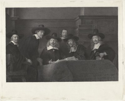 Die Vorsteher der Tuchmacherzunft von Johann Wilhelm Kaiser (I)
