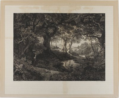 Die Große Italienische Landschaft von Johann Wilhelm Schirmer