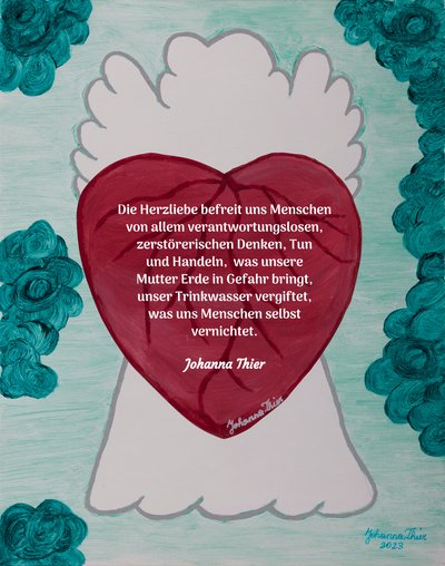 Beschützender Engel von Johanna Thier