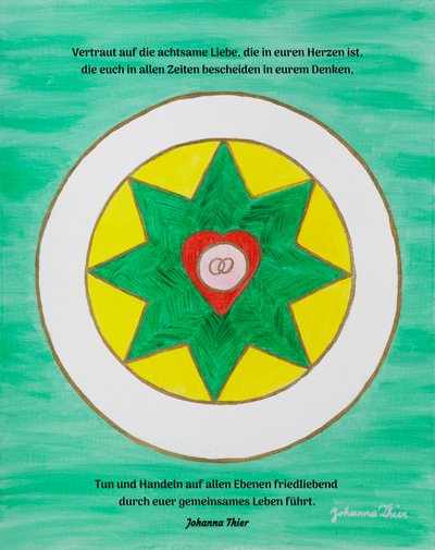 Rosentaler Hochzeitsstern von Johanna Thier