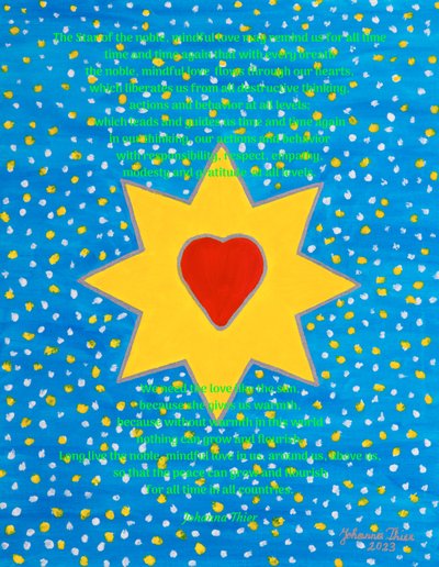 Der Stern der edlen, achtsamen Liebe von Johanna Thier