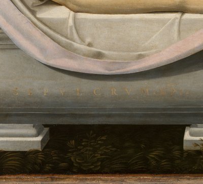 Beweinung (Detail) von Johannes (fl.16th century) Hispanus