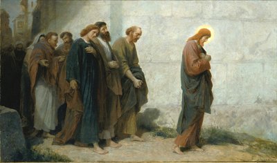 Hinab nach Gethsemane von Johannes Adam Simon Oertel