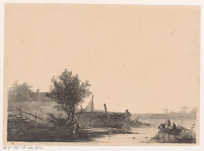 Flusslandschaft von Johannes Franciscus Hoppenbrouwers
