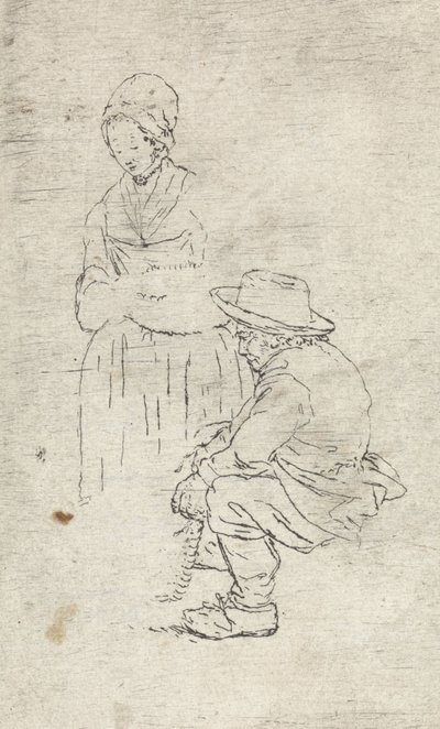 Bauer und Bäuerin von Johannes Janson (possibly)