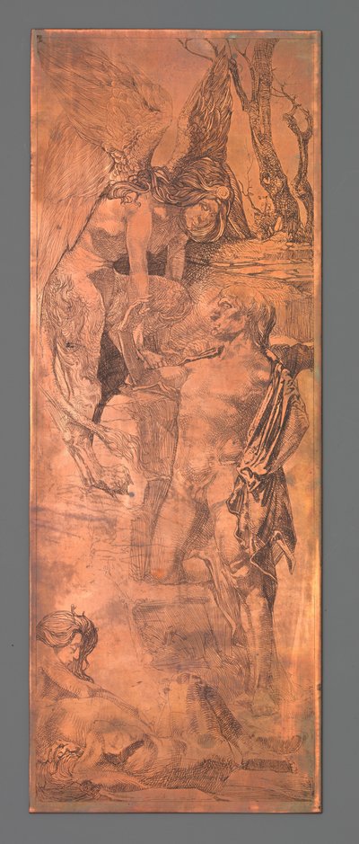 Mann und Sphinx von Johannes Josephus Aarts
