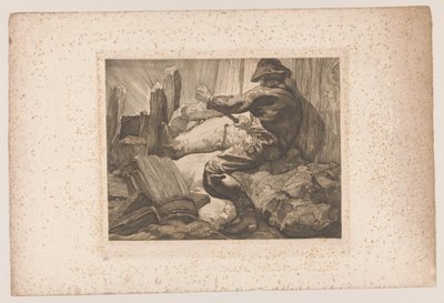 Schuftender Arbeiter von Johannes Josephus Aarts