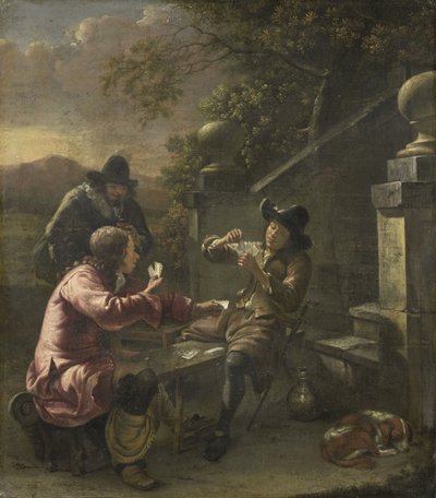 Die Kartenspieler von Johannes Natus