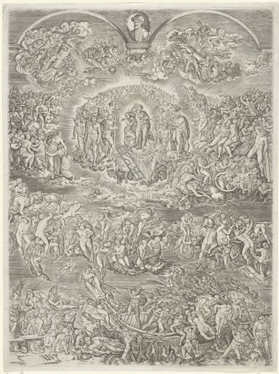 Jüngstes Gericht von Johannes Wierix