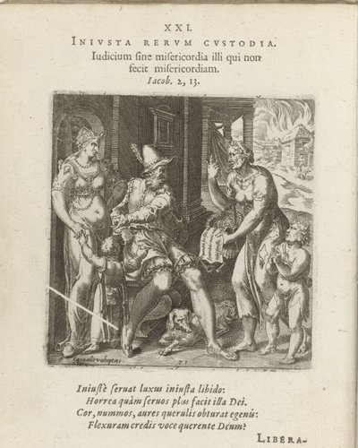 Die missbräuchliche Zurückhaltung von Waren von Johannes Wierix