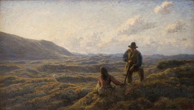 Idylle auf der Heide von Johannes Wilhjelm