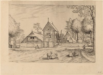 Bauernhof von Johannes van Doetechum, the Elder and Lucas