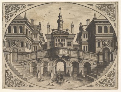 Tafel aus Scenographiae..., 1560 von Johannes van Doetecum I