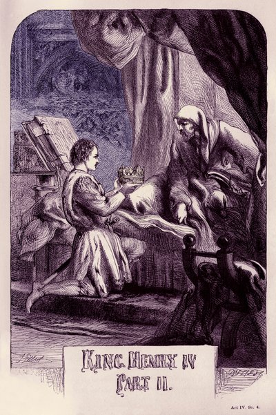 König Heinrich IV von John (after) Gilbert