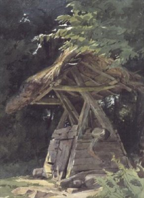 Brunnen in Ruisseauville bei Agincourt von John Absolon