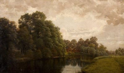 Eine friedliche Szene in Warwickshire, 1883 von John Anderson