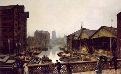 Leeds Brücke von John Atkinson Grimshaw