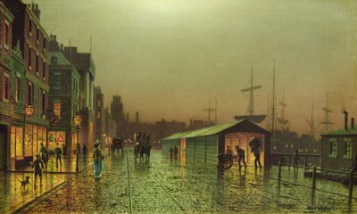 Liverpool Docks von John Atkinson Grimshaw