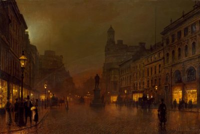 Manchester (England) von John Atkinson Grimshaw