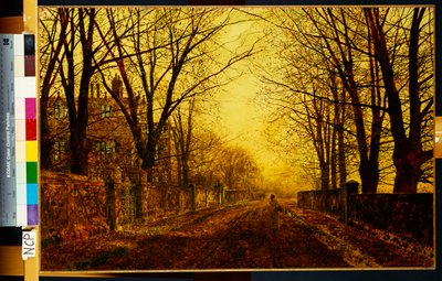 Nocturne in Gold, 1872 von John Atkinson Grimshaw