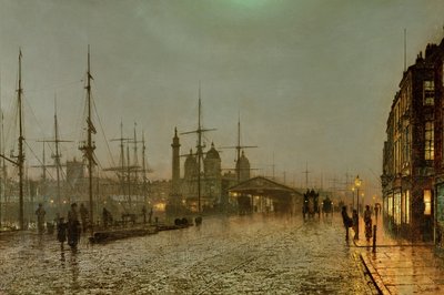 Unbekanntes Bild von John Atkinson Grimshaw