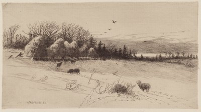 Abend nach dem Sturm von John Austin Sands Monks
