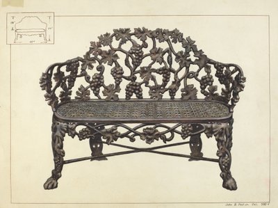 Gartenbank von John B. Moll