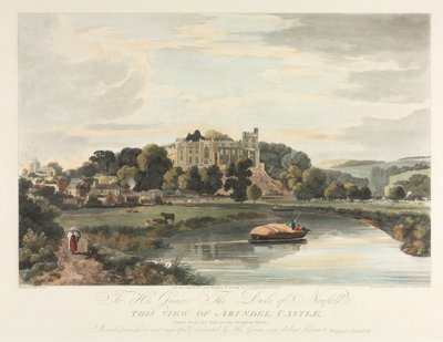 Diese Ansicht von Arundel Castle von John Baily