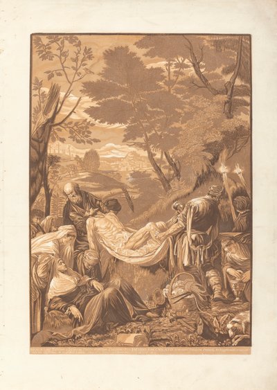 Die Grablegung von John Baptist Jackson