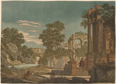 Odysseus und Polyphem von John Baptist Jackson, Francesco Primaticcio