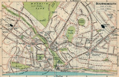 Bournemouth, 20. Jahrhundert von John Bartholomew