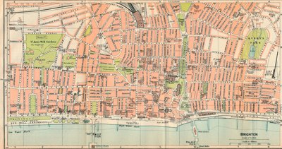 Brighton, 20. Jahrhundert von John Bartholomew