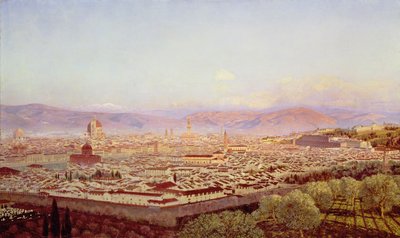 Florenz von Bellosguardo von John Brett