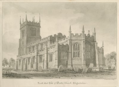 Barton under Needwood Kirche von John Buckler