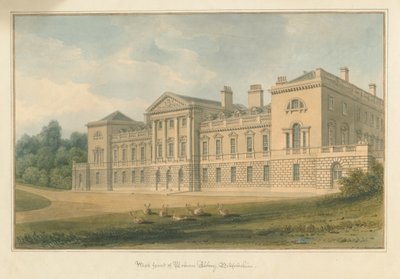 Bedfordshire - Woburn Abbey, 1824 von John Buckler