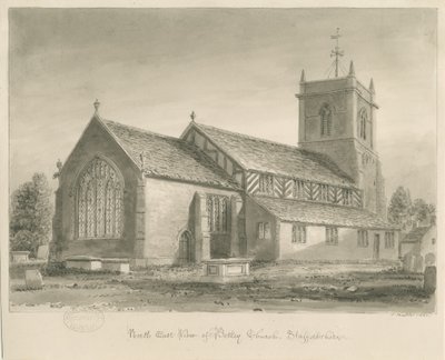 Betley Kirche (1840) von John Buckler