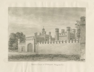 Blithfield Hall - Küchengericht von John Buckler
