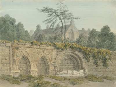 Burton-upon-Trent - Abtei von John Buckler