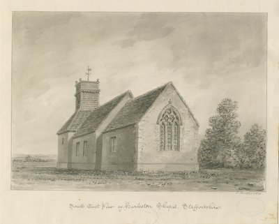 Harlaston Kapelle von John Buckler