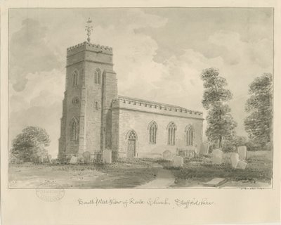 Keele Kirche von John Buckler