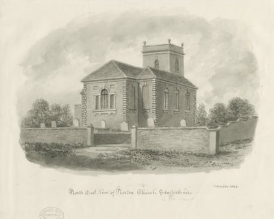 Norton-in-the-Moors Kirche von John Buckler
