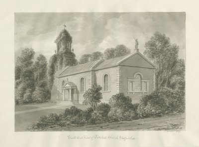 Patshull Kirche von John Buckler