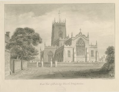 Penkridge Kirche von John Buckler