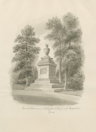 Shugborough - Katzenmonument von John Buckler