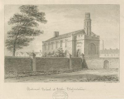 Stoke-upon-Trent - Nationale Schule von John Buckler