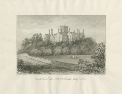 Stourton Schloss von John Buckler