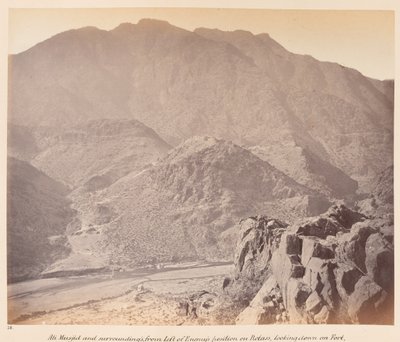 Ali Masjid und Umgebung, 1878 von John Burke