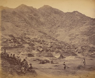 Kutchi (Zigeuner) Dorf und Lager in der Nähe von Dakka von John Burke