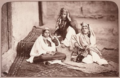 Nautch-Mädchen, Kabul, 1879 von John Burke